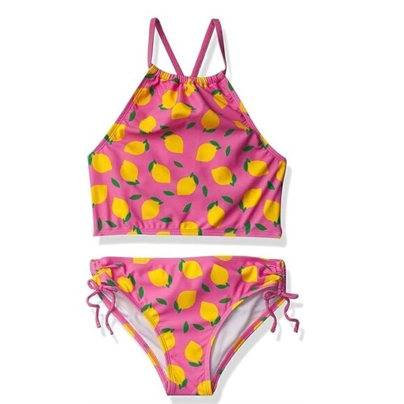 Kanu Surf Pink Lemonade Girl’s 2 Piece Swimsuit, Size 2T, NWT - Picture 1 of 9